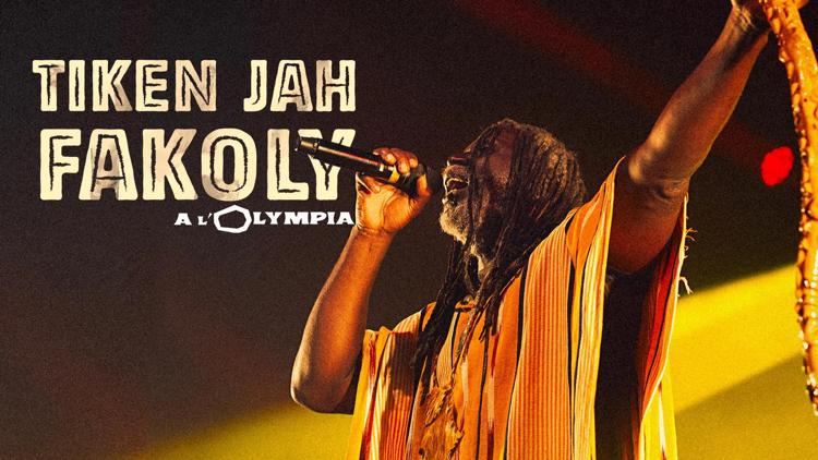 Постер Tiken Jah Fakoly À L'Olympia 2023