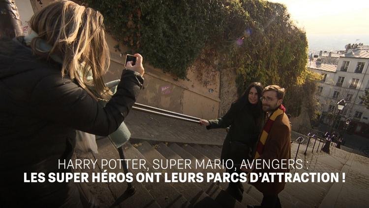 Постер Harry Potter, Super Mario, Avengers : les super-héros ont leurs parcs d'attractions !