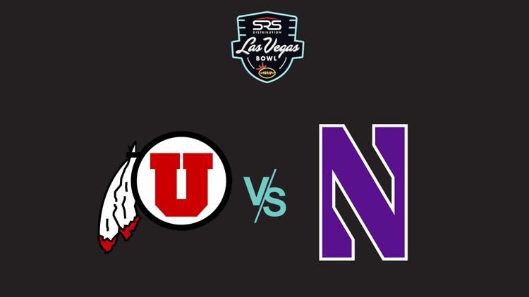 Постер Las Vegas Bowl Utah vs. Northwestern