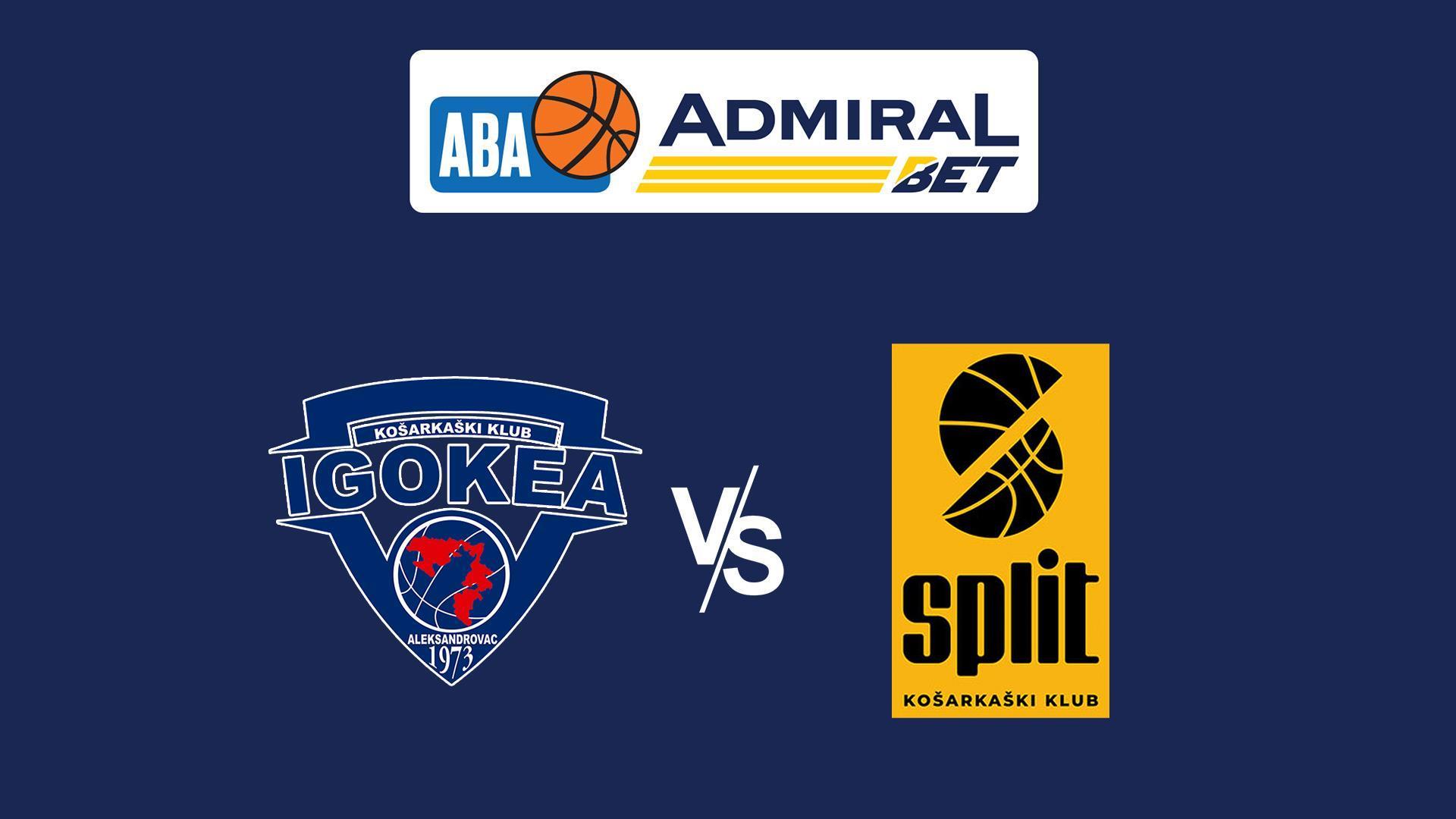 Igokea - Split. ABA Liga. Košarka (igokea-split-aba-liga-koarka) Спорт