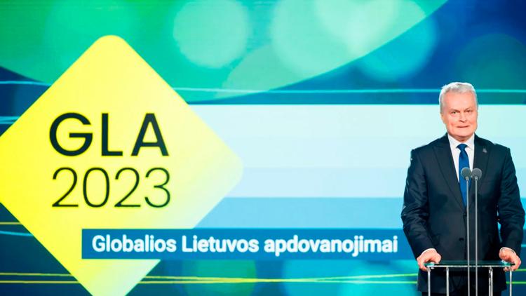 Постер Globalios Lietuvos apdovanojimai 2023