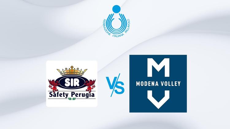 Постер Pallavolo - Coppa Italia maschile 2023/24, Quarti: Sir Susa Vim Perugia - Valsa Group Modena