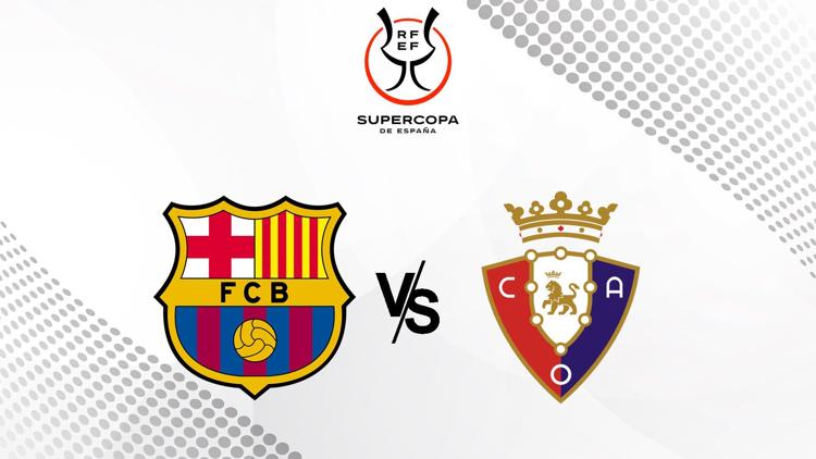 Постер Football: Spanish Super Cup 2024 - Barcelona – Osasuna