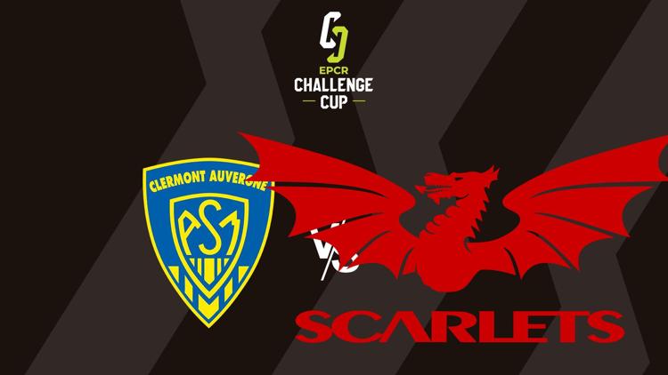 Постер Rugby : Challenge Cup Clermont / Scarlets