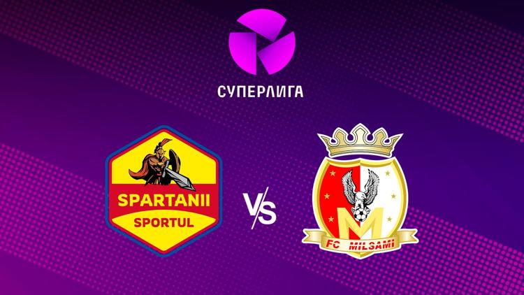 Постер CSF Spartanii Sportul - FC Milsami/Superliga