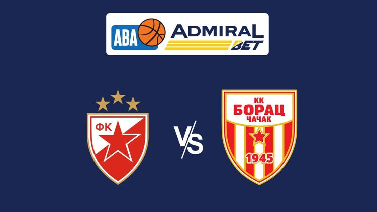 Постер ABA liga, KK Crvena zvezda - KK Borac