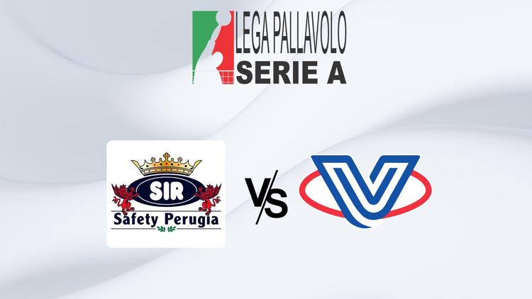 Постер Pallavolo - SuperLega maschile 2023/24-13a giornata: Sir Susa Vim Perugia - Mint Vero Volley Monza