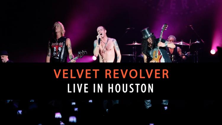 Постер Velvet Revolver-Live in Houston