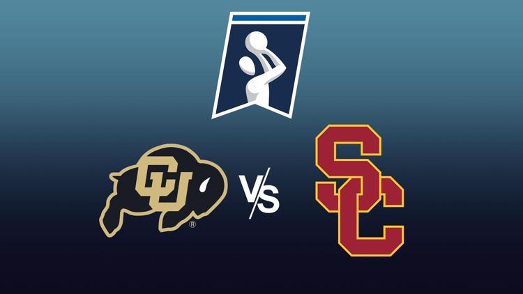 Постер NCAA College Basketball. Colorado vs USC