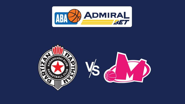 Постер ABA liga, KK Partizan - KK Mega