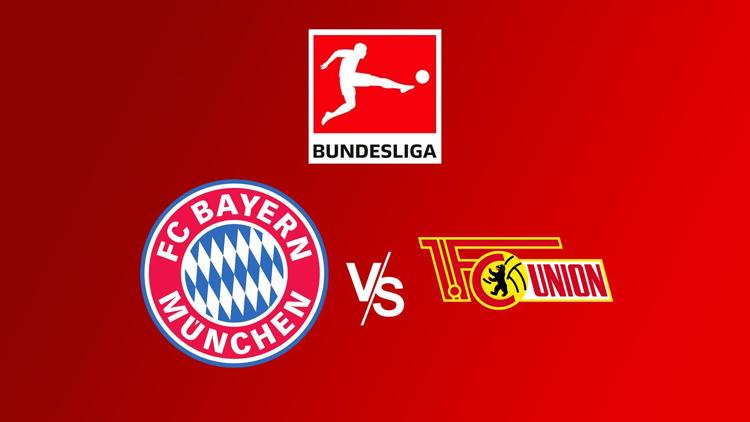 Постер FC Bayern München-1. FC Union Berlin Fußball-Bundesliga Der 13. Spieltag