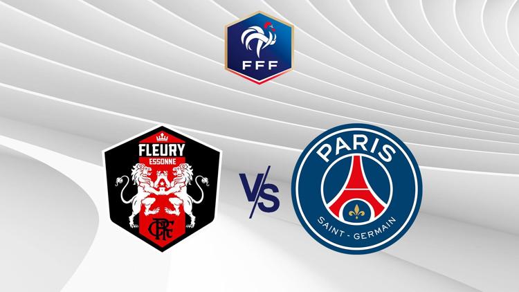 Постер Division 1 Féminine Soccer Fleury vs. Paris Saint-Germain