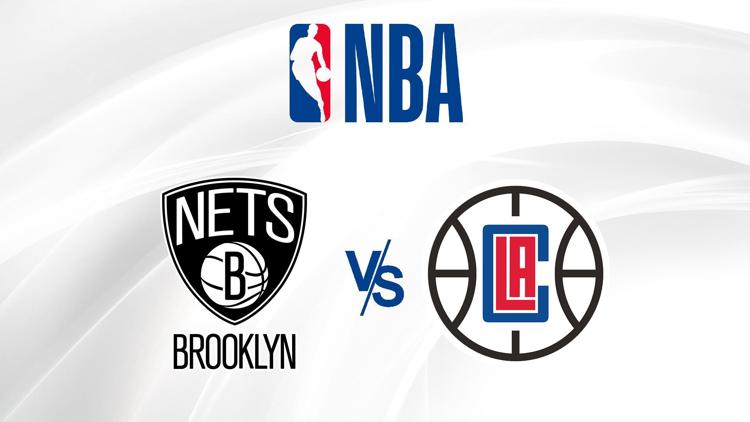 Постер Basketbols: NBA: Brooklyn Nets - La Clippers