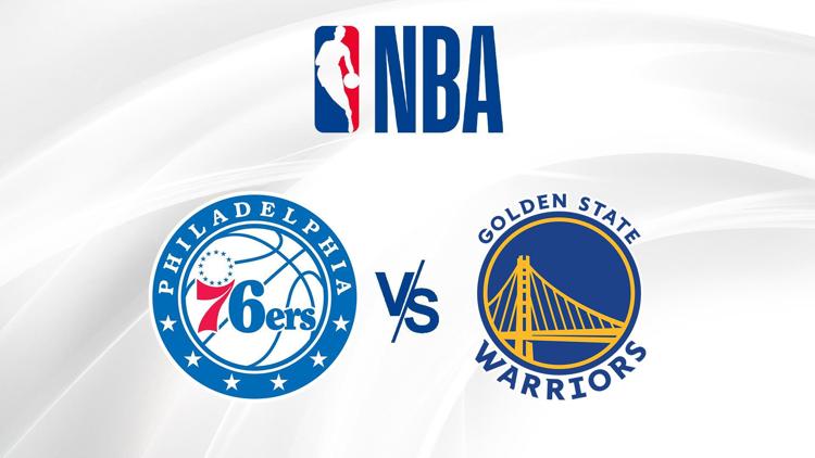 Постер Basketbols: NBA. 76ers - Warriors 2023/2024