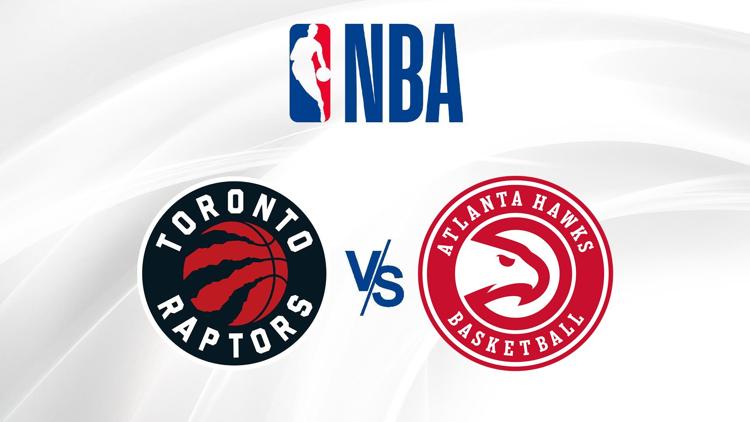 Постер Basketbols: NBA. Toronto Raptors - Atlanta Hawks