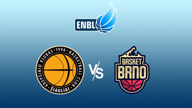 Постер BC Šiauliai - Brno Baskets