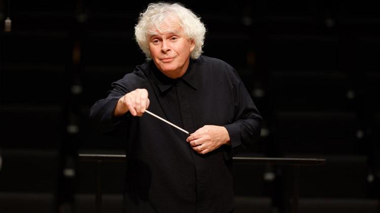 Постер Simon Rattle und das Symphonieorchester des BR spielen Beethoven