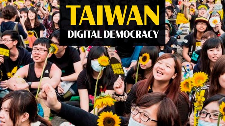 Постер Taiwan, democrația digitală