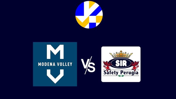 Постер Pallavolo - SuperLega maschile 2023/24-15a giornata: Valsa Group Modena - Sir Susa Vim Perugia