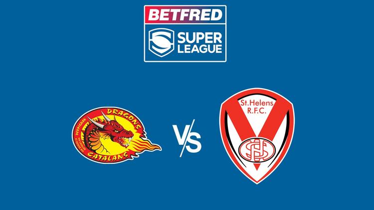 Постер Super League Rugby : Catalans Dragons v St Helens