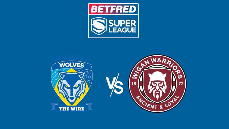 Постер Super League Rugby Warrington Wolves v Wigan Warriors