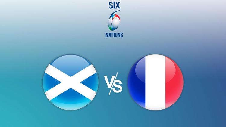 Постер Six Nations Rugby 2024, Scotland v France