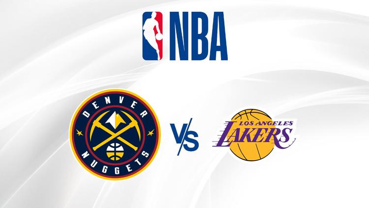 Постер Basketbols: NBA. 2023/2024 Nuggets - Lakers