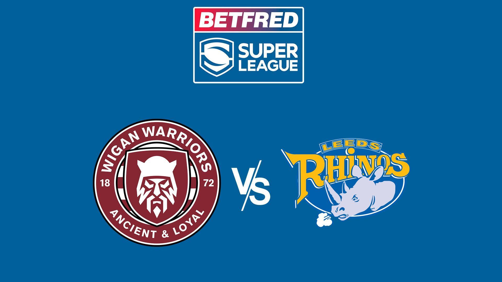 Super League Rugby Wigan Warriors v Leeds Rhinos (super-league-rugby-wigan-warriors-v-leeds-rhinos) Спорт
