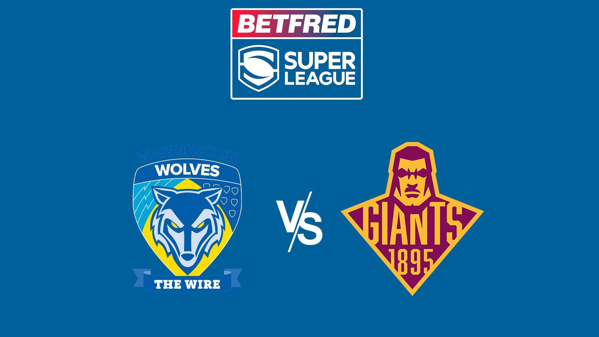 Super League Rugby Warrington Wolves v Huddersfield Giants (super-league-rugby-warrington-wolves-v-huddersfield-giants) Спорт
