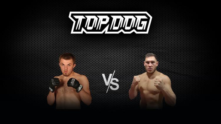 Постер Кулачные бои. Top Dog FC 25. Магомед «Черная Кобра» Магомедов vs Ильнар «Хантер» Ишимбаев