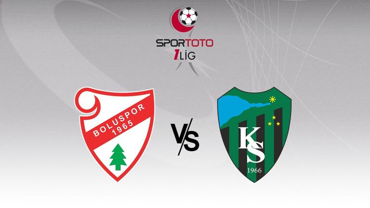 Постер Lig Futbol Karşilaşmasi Boluspor - Kocaelispor