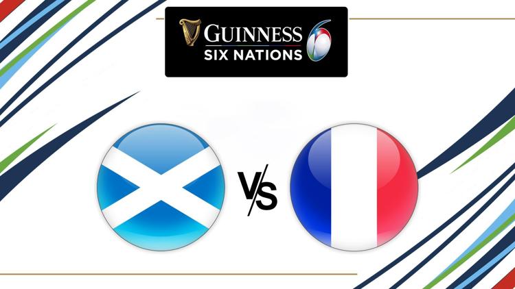 Постер Six Nations Rugby-Scotland v France