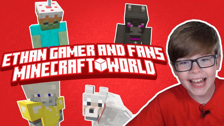 Постер Ethan Gamer and Fans Minecraft World