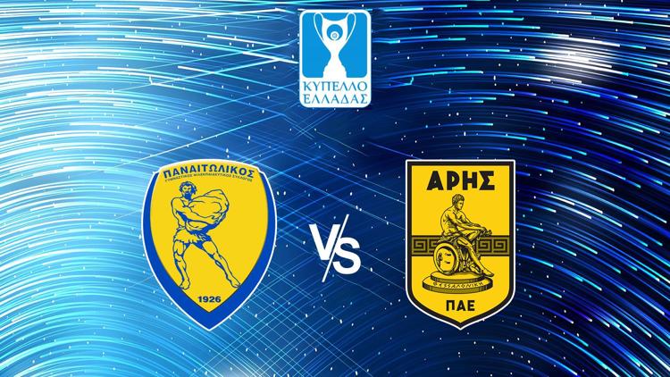 Постер Fudbal. Grčki Kup: Panetolikos - Aris