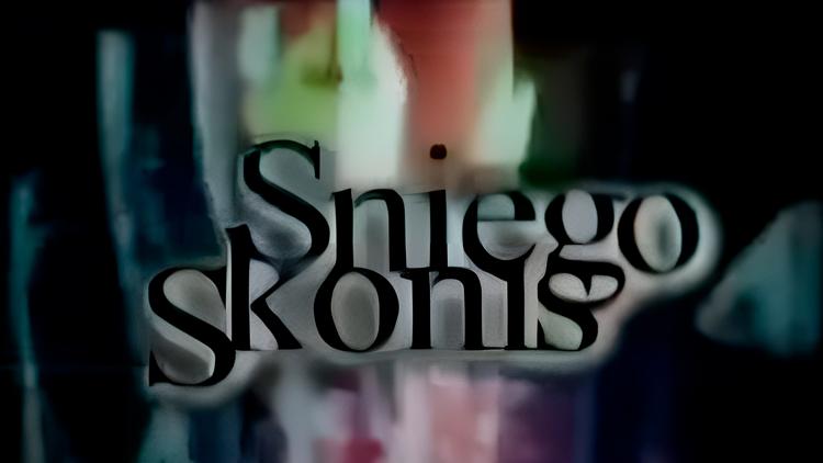 Постер Sniego skonis