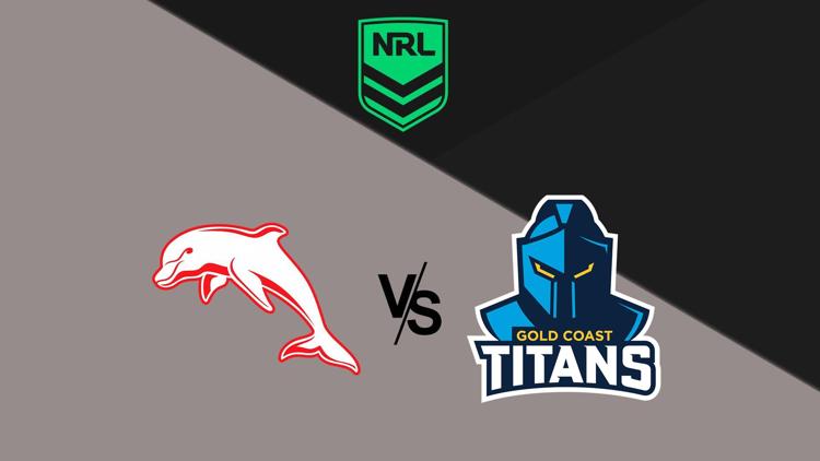 Постер NRL Pre-Season Challenge: Dolphins v Gold Coast Titans