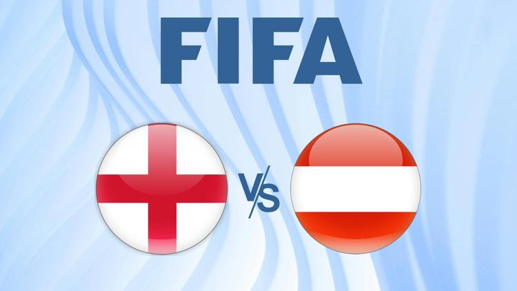 Постер Women's International Football England v Austria