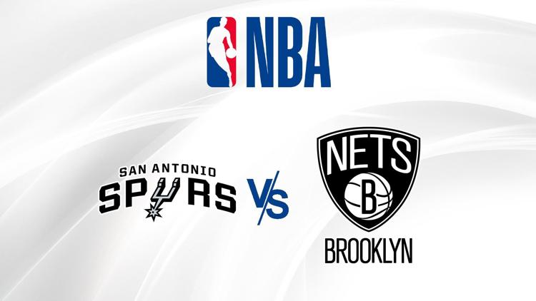 Постер Basketbols: NBA. 2023/2024 Spurs - Nets