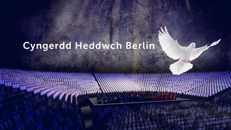 Постер Cyngerdd Heddwch Berlin