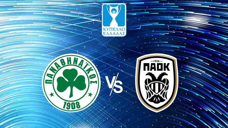 Постер Panathinaikos - Paok Grčki Kup Fudbal