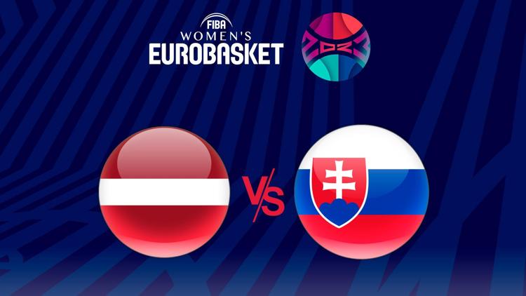 Постер Basketbols. EuroBasket kvalifikācija vīriešiem. Latvija - Slovākija