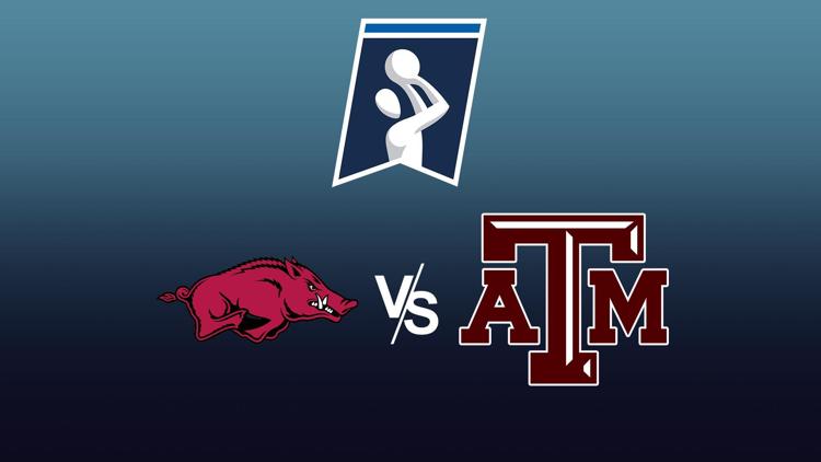 Постер NCAA Basketball Arkansas at Texas A&M