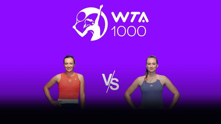 Постер Теннис. WTA 1000 Doha: Швентек-Рыбакина