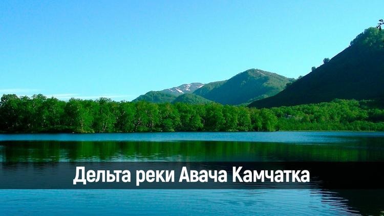 Постер Дельта реки Авача Камчатка