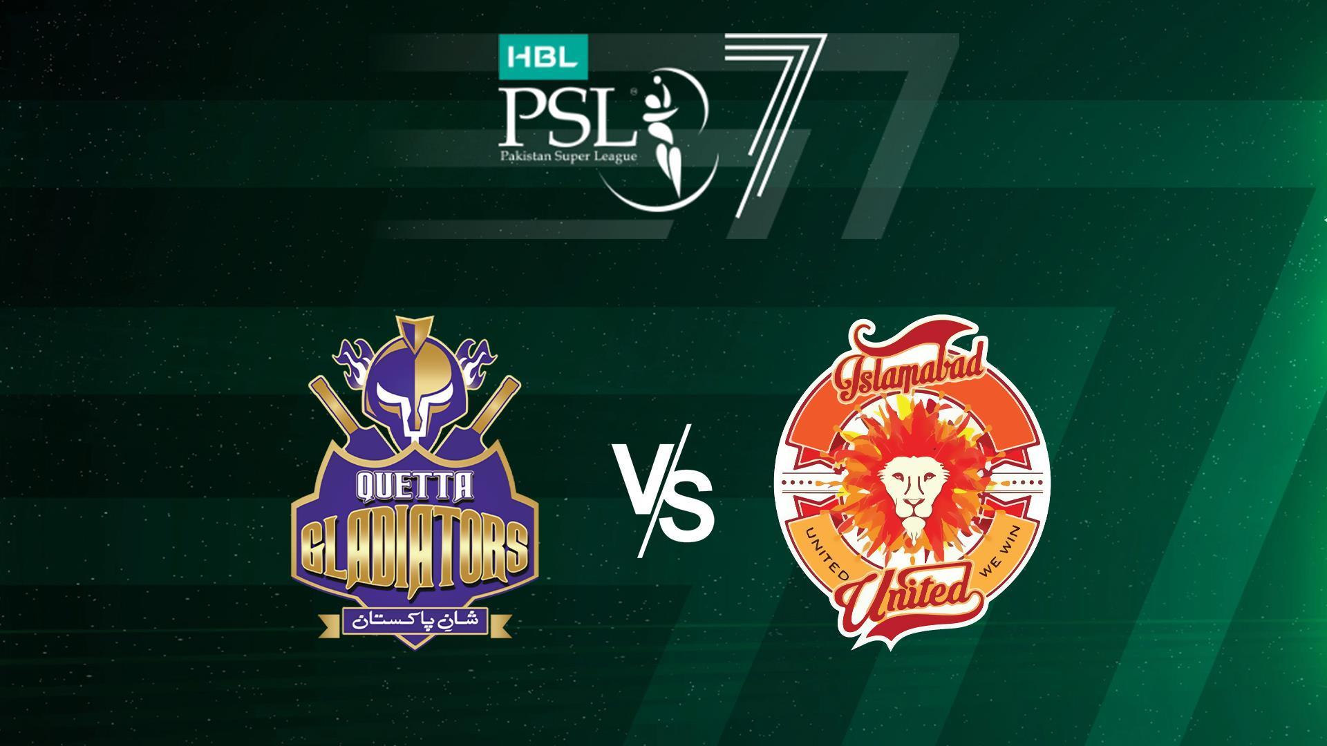 Pakistan Super League T20. Quetta Gladiators v Islamabad United (pakistan-super-league-t20-quetta-gladiators-v-islamabad-united) Спорт