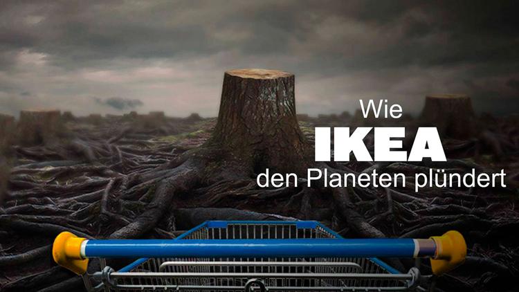 Постер Wie Ikea den Planeten plündert