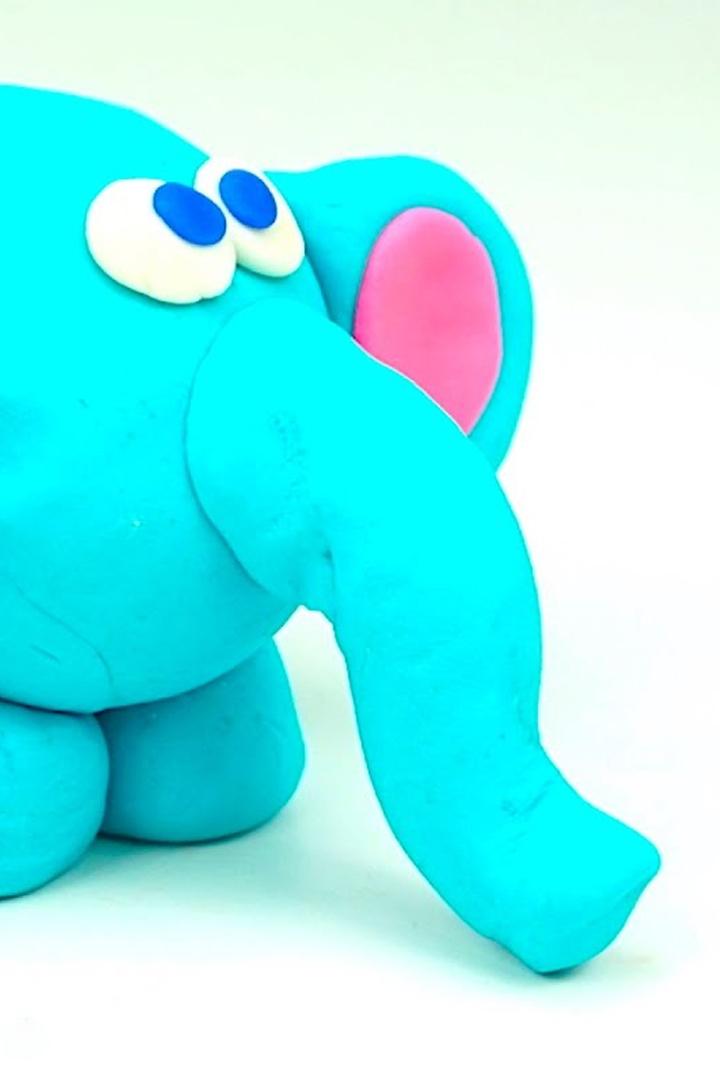 Лепим слона из пластилина (lepim-slona-iz-plastilina) Досуг, хобби