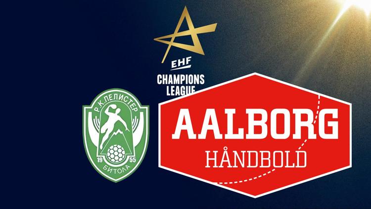 Постер HC Eurofarm Pelister - Aalborg Handbold. Rankinio čempionų lyga