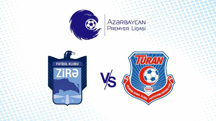 Постер Futbol, Misli Premyer Liqası, 25-ci tur. Zirə – Turan Tovuz