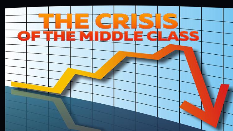 Постер The Crisis of the Middle Class